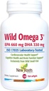 NEW ROOTS HERBAL Wild Omega-3 Fish Oil Supplement 900mg + EPA 600mg DHA 330 mg, Highest Concentration + Vitamin E (120 Softgels)
