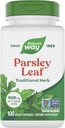 Nature's Way Premium Herbal Parsley Leaf Provides Chlorophyll, 100 Vegan Capsules
