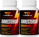 Turkesterone Supplement 1300mg Ultra High Strength (Ajuga Turkestanica Extract Std. to 20% Turkesterone), for Athletic Performance & Muscle Mass,240 Capsules
