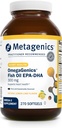Metagenics OmegaGenics Fish Oil EPA-DHA 300-180 mg EPA & 120 mg DHA per Softgel - Supports Heart, Brain, Eye, Joint & Immune Health* - Non-GMO, Gluten-Free - GMP Certified Facility - 270 Softgels