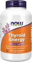 NOW Foods Thyroid Energy Veg Capsules (180 Capsules, Pack of 2)