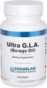 Douglas Laboratories Ultra G.L.A. (Borage Oil) | 240 mg. Gamma Linolenic Acid | 60 Softgels