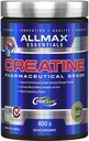 ALLMAX Nutrition - Creatine Monohydrate, Micronized Creatine Powder for Strength and Muscle Recovery, Gluten Free & Fast Absorbing 400g