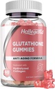 Reduced Glutathione 500mg Gummies, L-Glutathione with Collagen Chewable Supplements for Skin Care, Liver Support, Antioxidant, Immune System, 60 Count