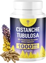Organic Quality Cistanche Tubulosa |1000mg 60 Capsules |50% Echinacoside, Acteoside, Tubuloside B from Total Phenylethanoid Glycosides. A Natural Energy Supplement for Strength, Performance, Vitality
