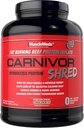 MuscleMeds Carnivor Shred Fat Burning Hydrolized Beef Protein Isolate, 0 Lactose, 0 Sugar, 0 Fat, Chocolate, 4.35 lbs