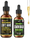 HERBIFY Bundle - Lions Mane Drops & Lemon Balm - Brain and Immune Support