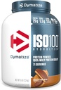 Dymatize ISO100 Whey Protein Powder Isolate, Chocolate Peanut Butter, 25g of Protein, 5 Pound, 5.5g BCAAs, Less Than 120 Cal., Gluten Free, 1g Fat, 1g Sugar, 2g Carb (71 Servings)