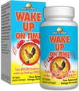 Rise-N-Shine Wake Up On Time Energy Supplement to Help Boost Your Mornings with Alertness & Focus for a Productive Day with Natural Caffeine & More - 40 Tablets