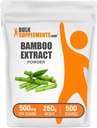 BulkSupplements.com Bamboo Extract Powder - Silica Supplements, Bamboo Powder - Herbal Supplement, Gluten Free, 500mg per Serving, 250g (8.8 oz) (Pack of 1)