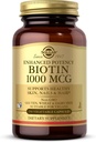 Solgar Biotin 1000 mcg, 250 Vegetable Capsules