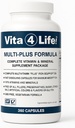 Vita4Life!® Bariatric Multivitamins Multi-Plus Formula | 483% Iron Support | 360 Fast-Absorbing Capsules | Complete Vitamin B Complex for Gastric Bypass & Sleeve Patients | Made in USA