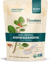 Himalaya Organic Ashwagandha Powder, Adaptogenic Superfood for Protein Shakes & Smoothies, 7.9 oz, 3 Month Supply