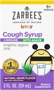 Zarbee's Baby Cough Syrup + Immune with Organic Agave + Zinc; Natural Grape Flavor; for Babies 6+ Months, 2 Fl Oz(Pack of 1)