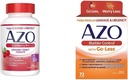 AZO Cranberry Pro Urinary Tract Health Supplement 600mg PACRAN, 1 Serving = More Than 1 Glass of Cranberry Juice 100 CT + Bladder Control with Go-Less Daily Supplement, 72 Count