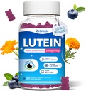 Lutein Gummies, 12 in 1 Lutein and Zeaxanthin Supplements Eye Vitamins Gummies for Adults, Eye Health Supplement with Multiple Vitamin for Promoting Eye & Vision - 60 Gummies