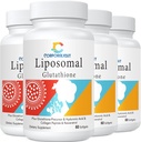 Liposomal Glutathione Softgel, High Absorption - Glutathione Supplement, for Immune System, Energy, Glowing Skin, Master Antioxidant, Gluten Free, 240 Softgels