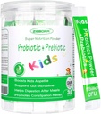ZEBORA Kids Probiotic & Prebiotics Powder Age 3+ Support Children's Digestive & Immune System with Natural Source, Promotes Constipation Relief, Non-GMO, Gluten-Free, 30 Packets with 5 Billion CFUs