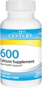 21st Century Calcium Supplement, 600 Mg, 200Count