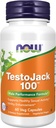 NOW Foods Supplements, TestoJack™ 100 with LJ100®, a potent standardized extract of Tongkat Ali (Eurycoma longifolia), Tribulus and ZMA®, 60 Veg Capsules