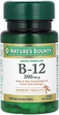 Nature's Bounty Vitamin B-12 500 mcg, 100 ea (Pack of 4)