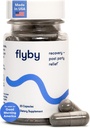 Flyby Recovery Supplement - All The Hang, Without The Over!™ - with Milk Thistle, Vitamin C, Activated Charcoal, and Apple Cider Vinegar - Pre & Post Drinking Formula (20 Count)