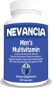 Men's Multivitamin with 20+ Essential Nutrients, Energizers, Daily Nutritional Support, Supports Immune, Heart, Brain, Bone & Overall Health
