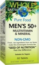 Natural Factors, Men's 50+ Multivitamin & Mineral, 1 Serving Contains Nutrition Equivalent to ½ lb of Veggies, 60 Count (Pack of 1)