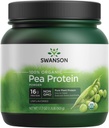 Swanson 100% Certified Organic Pea Protein Powder Non-GMO 1.1 lb (503 g) Pwdr