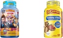 L'il Critters Paw Patrol & Gummy Vites Kids Multivitamin Gummies, 190 Count Cherry, Strawberry, Orange, Pineapple and Blueberry Flavors