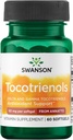 Swanson Deltagold Tocotrienols - Annatto & Vitamin E Tocotrienols - 99% Tocopherol Free (60 Softgels, 50mg Each)
