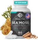Fossil Fuel- Organic Superfood for Energy, Digestive Health, Immune Support, and Inflammation Relief - Packed with Essential Nutrients and Minerals, Sea Moss (60 Capsules)