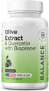 Balancebreens Olive Leaf Extract & Quercetin 400mg with Bioperine, 60 Capsules - Immunity Booster