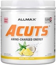 ALLMAX Nutrition AMINOCUTS (ACUTS), Amino-Charged Energy Drink with Taurine, L-Carnitine, Green Coffee Bean Extract, Pina Colada, 30 Servings