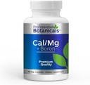 Professional Botanicals Cal/Mg + Boron - Vegan Formulated to Support Bone Health and Healthy Skin, Teeth and Nails Calcium Magnesium and Boron 90 Vegetarian Capsules