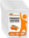 BulkSupplements.com Turmeric Extract Powder - from Turmeric Root, Curcumin Supplements, Turmeric Curcumin Powder - Gluten Free, 1g per Serving, 1kg (2.2 lbs) (Pack of 5)