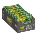 MEG (Military Energy Gum) - Spearmint | Enhance Your Physical Performance with 100mg of Caffeine Per Piece, Ultimate Energy Boost for Workouts, Alternative to Energy Drinks | Pack of 24
