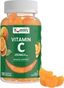 Vitamin C Gummies for Adults - 250 mg Yummy Vitamin C Gummy - VIT C Gummies - Immune Support Supplement -Orange Flavored Kosher, Halal, Gluten Free (100 Count)