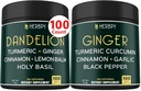 Bundle 6in1 Dandelion Supplement & 5in1 Ginger Supplement