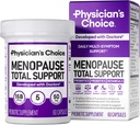Physician's CHOICE Menopause Probiotic Supplement for Women - Supports Hormone Balance, Hot Flashes, Night Sweats, Weight Management, Bloating & Gut Health - with Black Cohosh, Resveratrol+ - 60ct