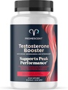 Promescent Testosterone Booster for Men Supplement w/Tongkat Ali (LongJack), KSM-66 Ashwagandha, Goat Weed, Fenugreek & Tribulus Terrestris, Supports Natural Energy, Stamina & Strength, 90 Capsules